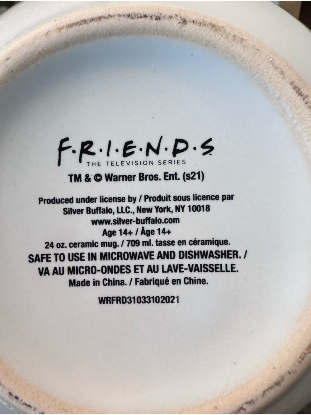 Friends Central Perk Oversized Coffee Soup 24 oz Ceramic Mug - Picture 4 of 4